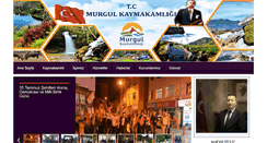 Desktop Screenshot of murgul.gov.tr